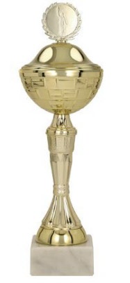 beker met deksel goud2324