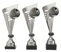 beker springruiterzilver