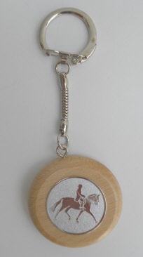 paard sleutelhanger hout1299